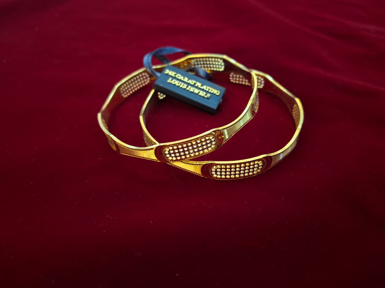 Modern Hex-Shield Bangles