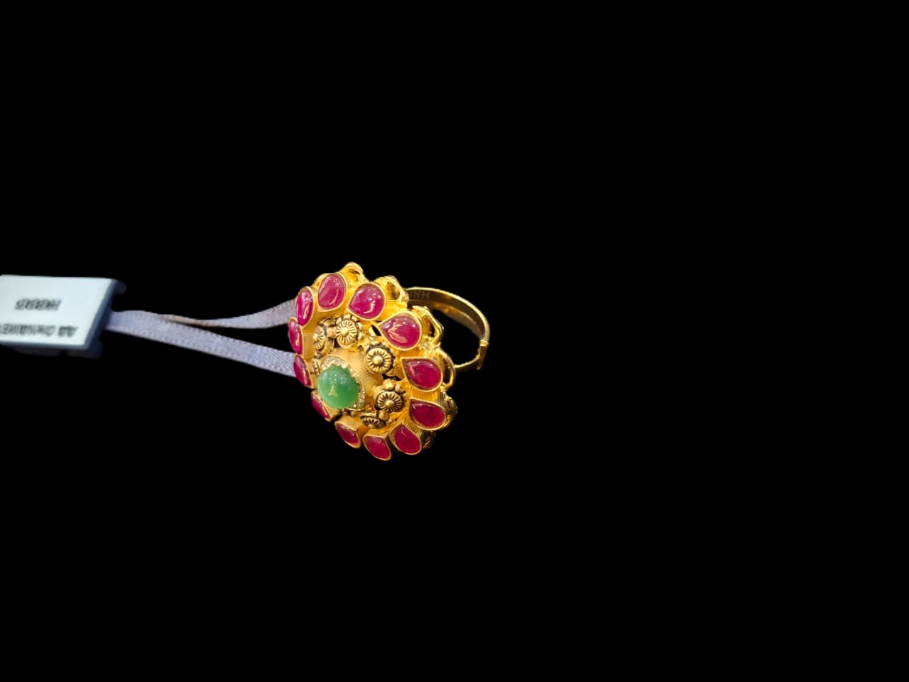 Blossoming Fuchsia Gemstone Ring